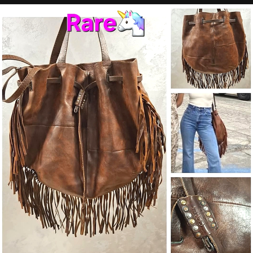 ‼️Sold‼️AS98 RARE FRINGE BAG!! - Picture 3 of 9